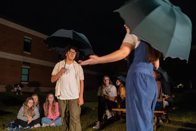 Students perform